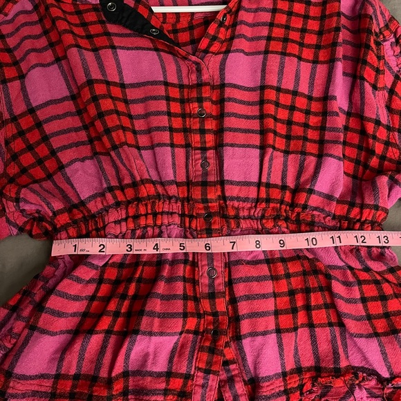 💕We the free button down flannel shirt-size S💕 - Picture 14 of 16